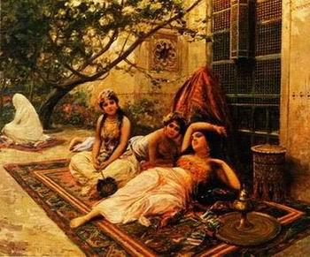 unknow artist Arab or Arabic people and life. Orientalism oil paintings  236 Germany oil painting art